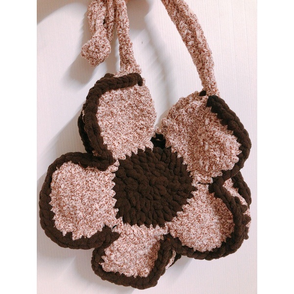 [ảnh thật ] Túi len bông hoa cúc - BLOOM FLOWER BAG