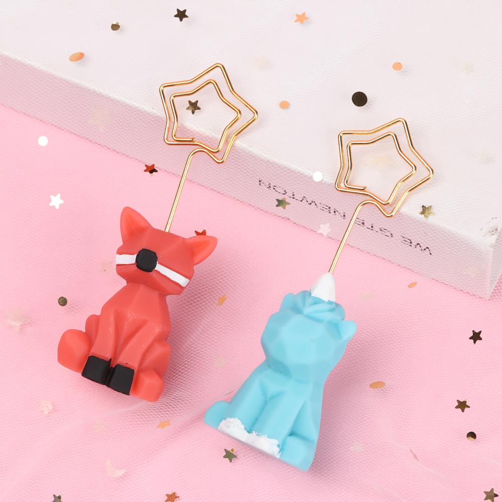 ME Koala Paper Clip Photo Paper Memo Clips Note holder Birthday gift Animal shape Kawaii Desk Decorative Photo Stand