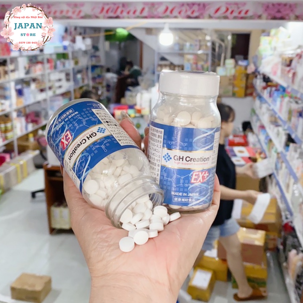Viên Uống Hỗ Trợ Tăng Chiều Cao GH EX+ 270 Viên Nhật Bản