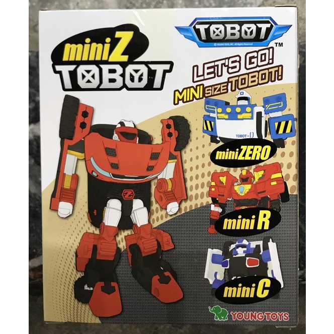 Đồ Chơi Robot Biến Hình Tobot Chính Hãng Young Toys - Tobot MINI Z