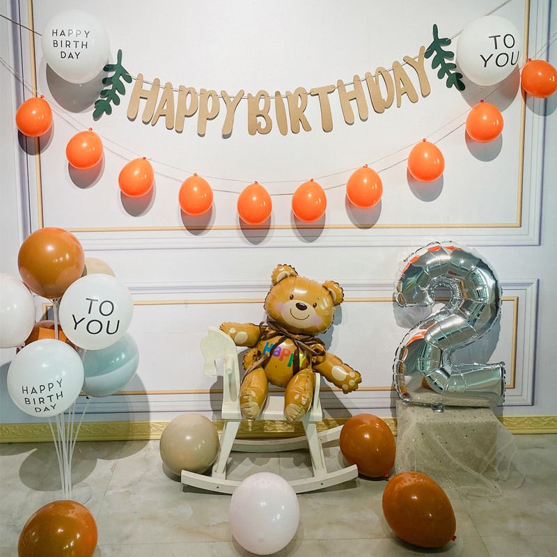 SET BÓNG TRANG TRÍ SINH NHẬT MẪU PHONG CÁCH Hàn QUỐC