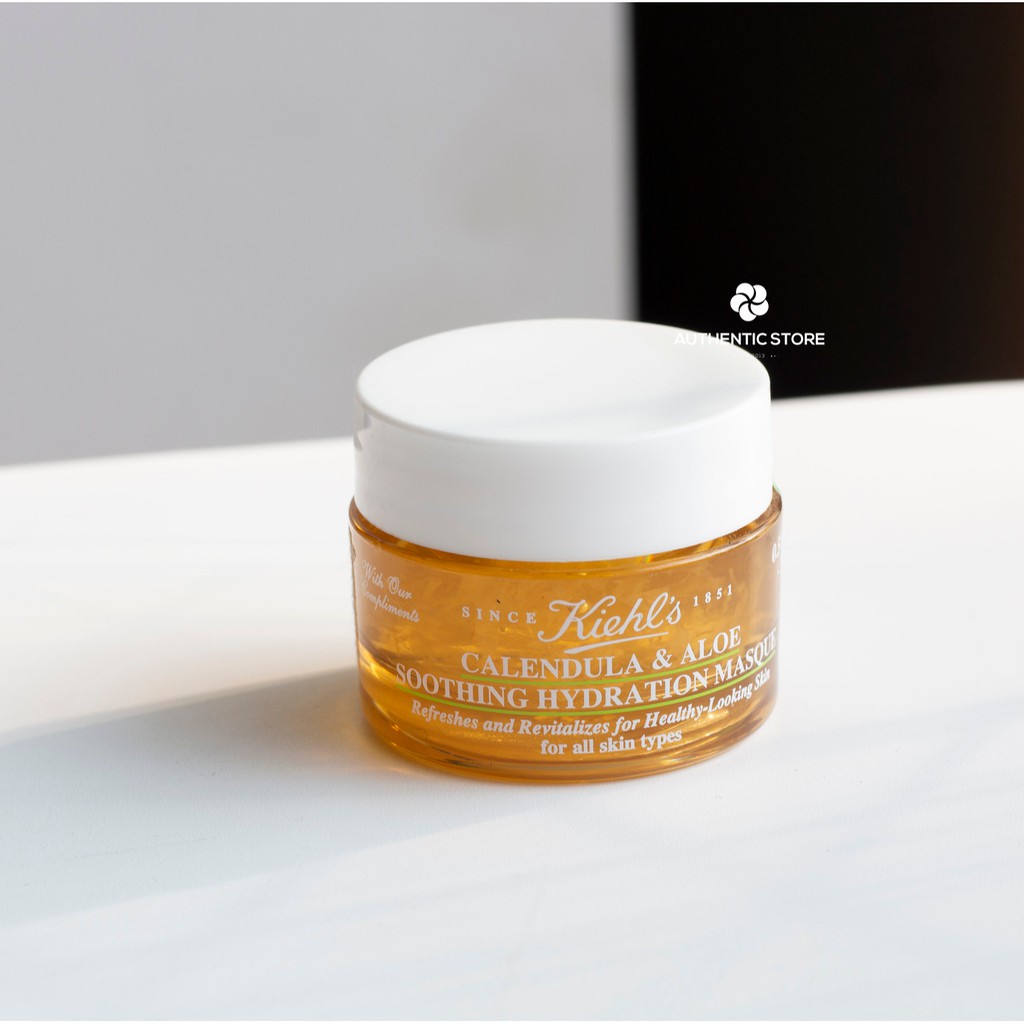 Mặt nạ hoa cúc Kiehl's Calendula & Aloe Soothing Hydration Mask 14ml