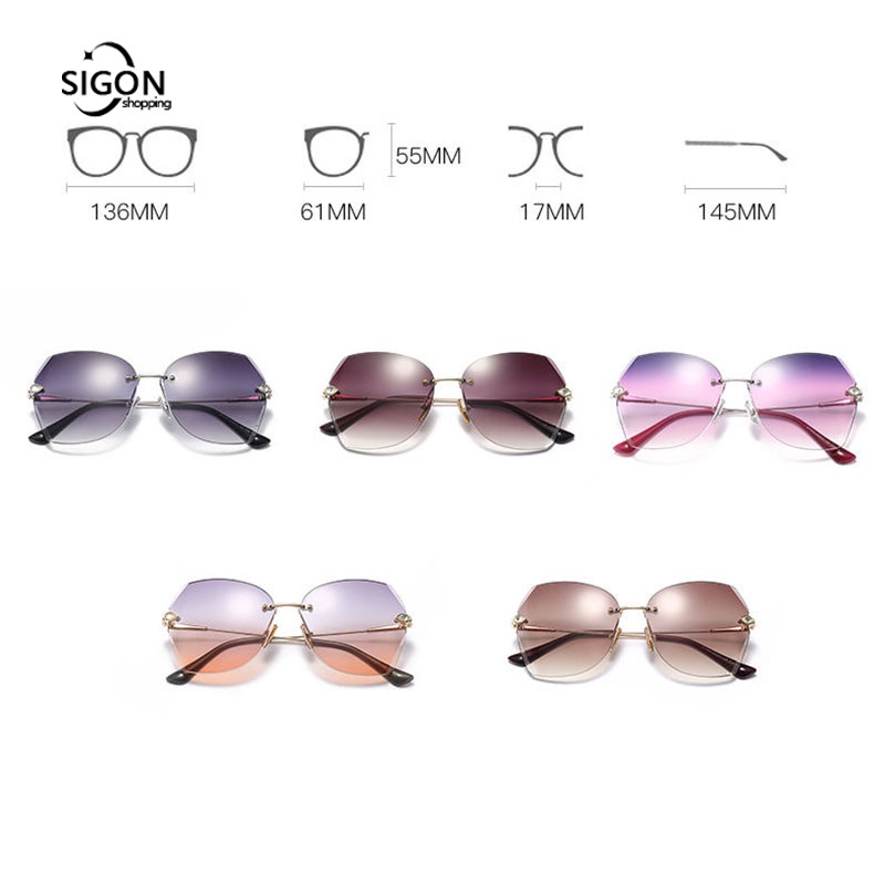 Kính Mát Nữ Chống Tia UV Hình Bướm