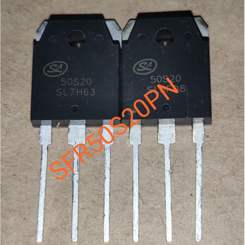 50S20 5 chiếc SFR50S20PN TO-3P TO3P 50A / 200V máy hàn biến tần phục hồi nhanh diode pxa5