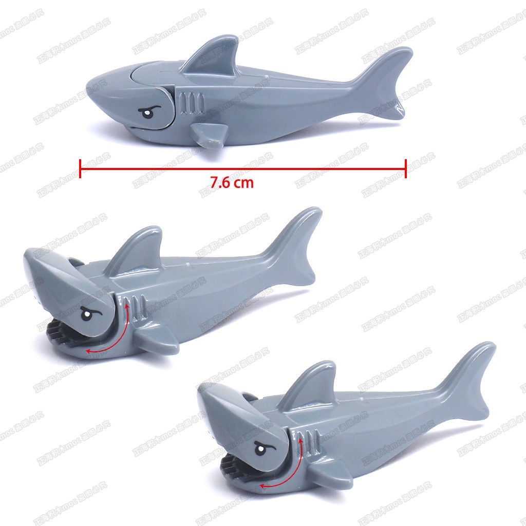 Đồ Chơi Lego Lắp Ráp Mô Hình Thế Giới Cá Mập Biển Sâu Cỡ Nhỏ Dễ Thương Cho Bé