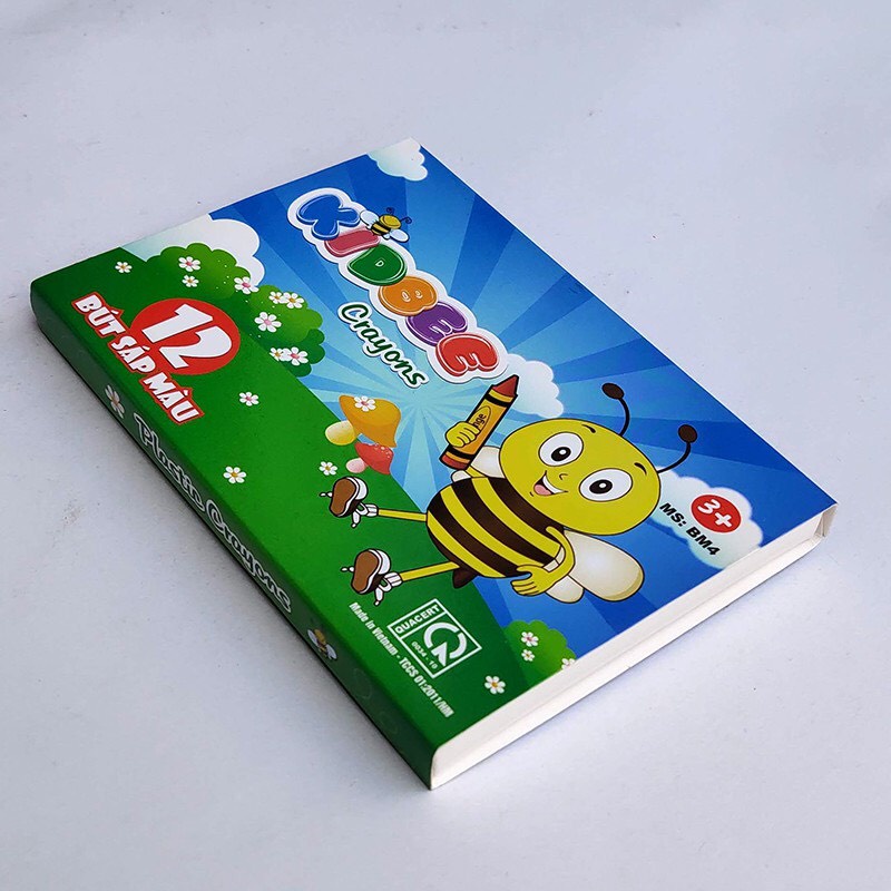 Sáp 12 màu con ong, sáp tô kidbee