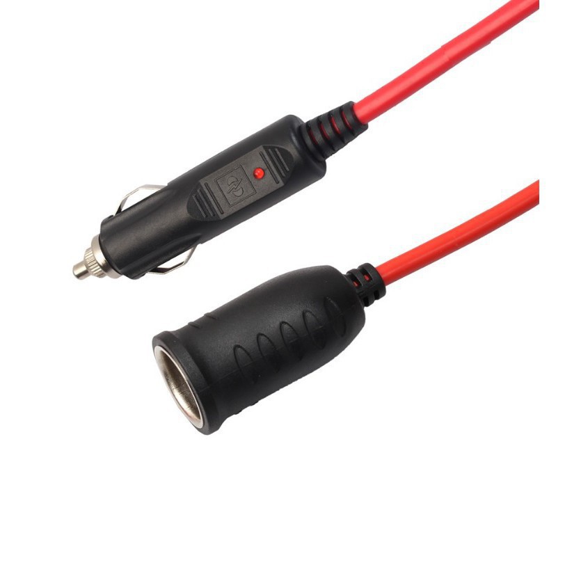 Dây Cáp Nối Dài Tẩu Sạc 12V 24V Cho Xe Hơi, Ô tô Lõi Đồng Cao Cấp