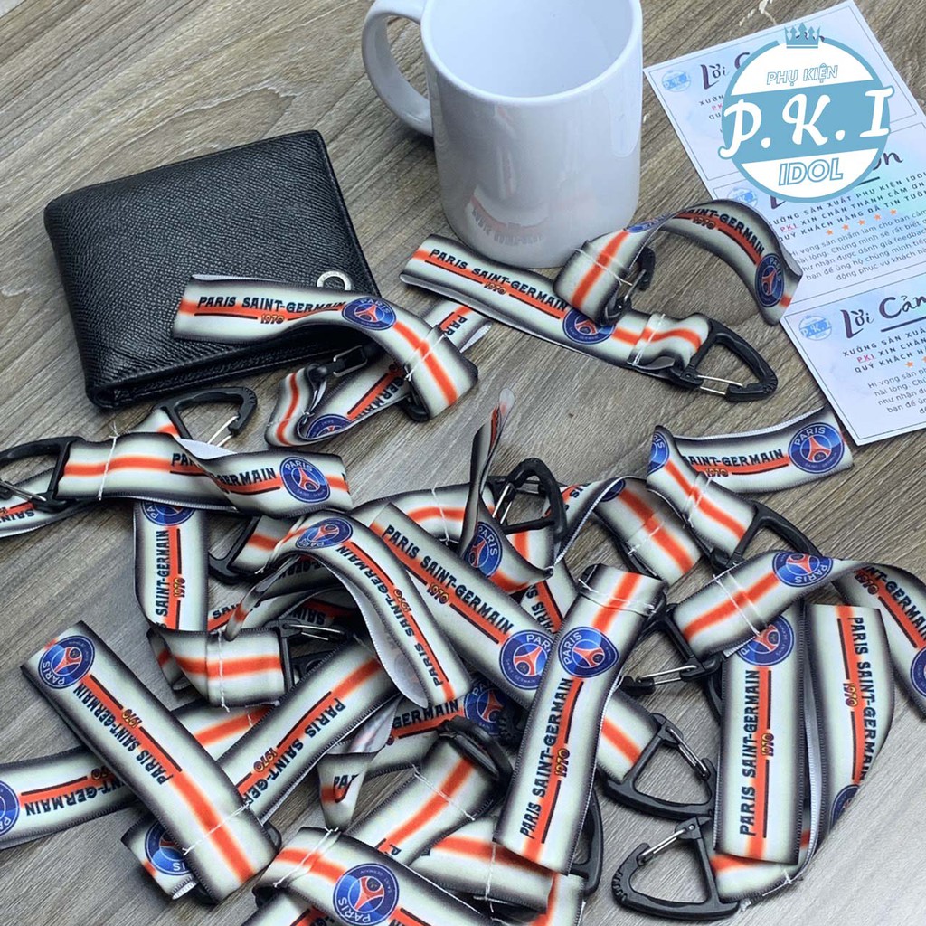 Xả Kho : Móc Khóa , Móc Treo Balo In Hình CLB Paris Saint-Germain - Xả Kho Rẻ Nhất Shopee
