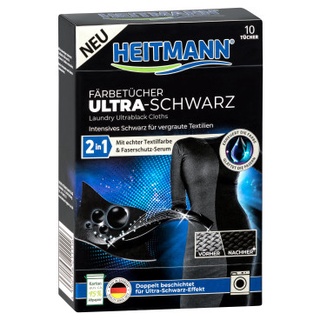 🔥HOT DEAL🔥 GIẤY GIẶT NHUỘM ĐEN QUẦN ÁO - heitmann hàng đức