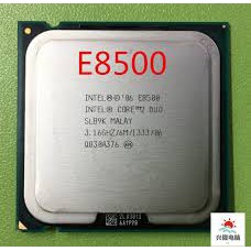 CPU E8500 + TUÝP KEO TẢN NHIỆT | WebRaoVat - webraovat.net.vn