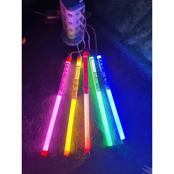 Bóng đèn tuýp led 1m2 nhiều màu trang trí ngoài trời, bóng đèn led t8 trang trí nhiều màu kín nước