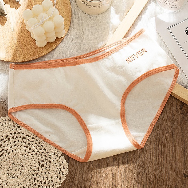 Quần Lót Nữ Cotton Nhiều Màu Phối Viền Siêu Hot