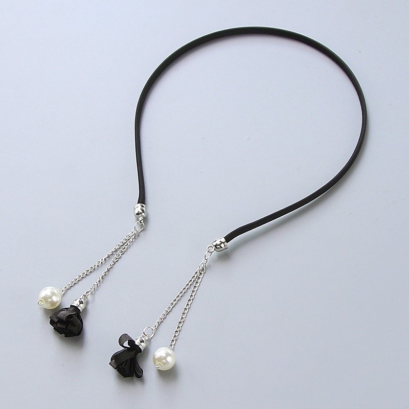 DANI băng đô cài tóc kèm bông tai CHỌN MÀU tua rua hàn quốc hoa tai bờm tóc