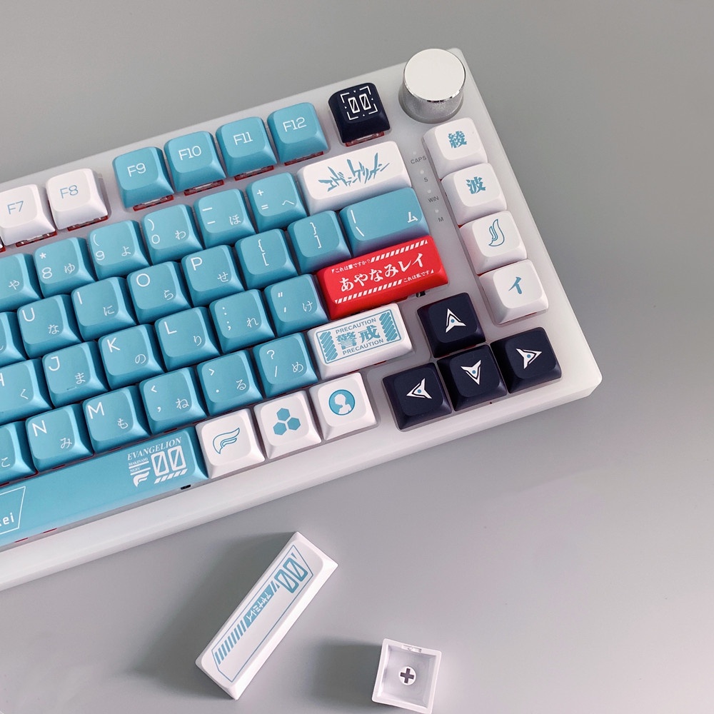 EVA00 PROTOTYPE Keycaps XDA Cấu hình EVA Ayanami Rei Anime PBT Dye Phụ Bàn phím cơ học Keycaps