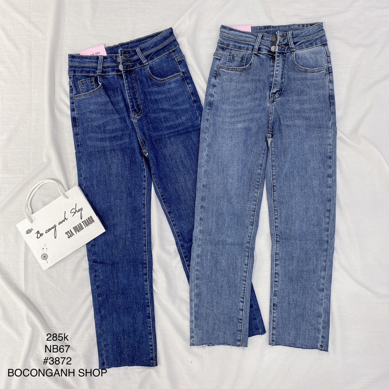 Quần Jean #3872 NB67 Hàng Quảng Châu mác Fanegu