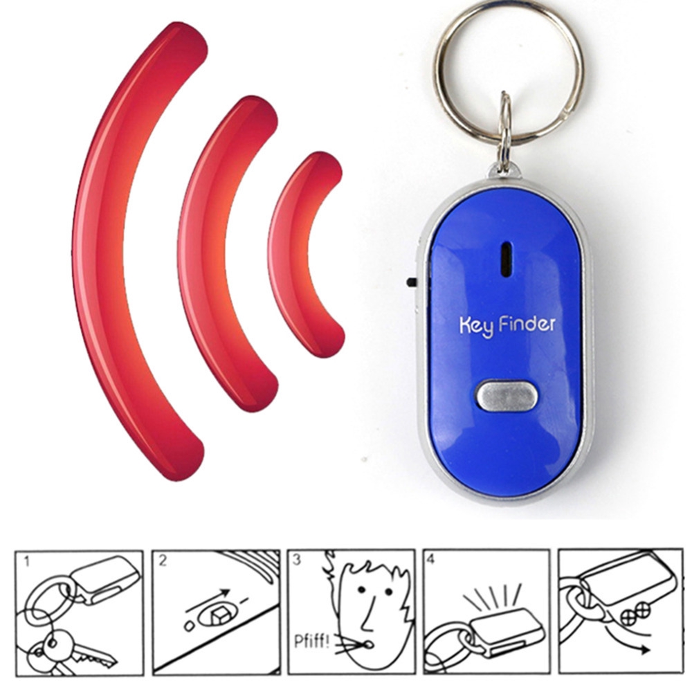 Móc khóa tích hợp thiết bị định vị và đèn led để thuận tiện khi tìm chìa khóa