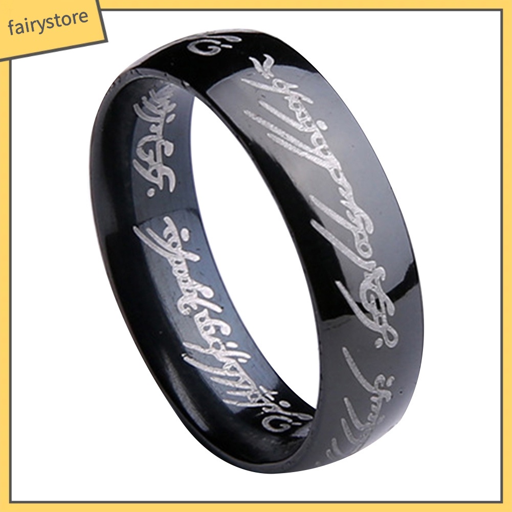 Nhẫn Kim Loại Không Rỉ Cho Nam Và Nữ