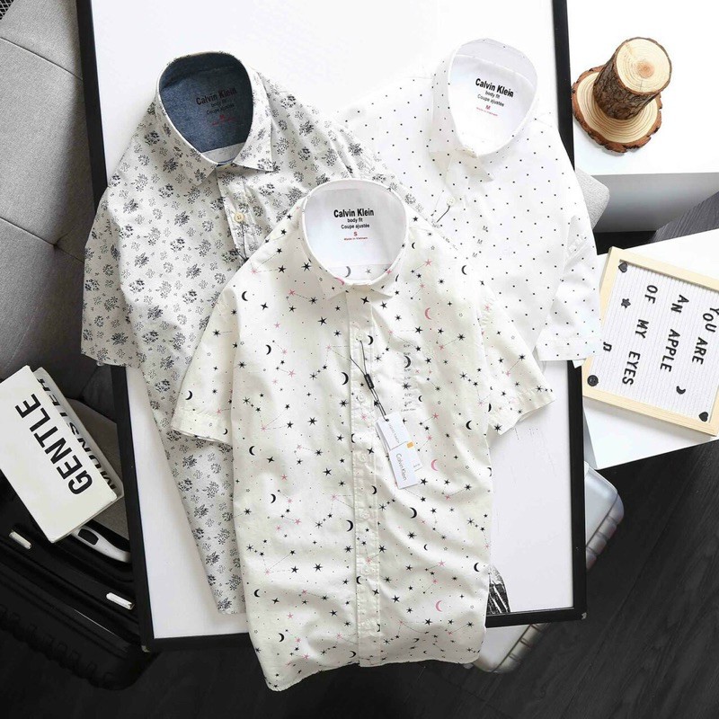 ÁO SƠ MI NGẮN TAY CK