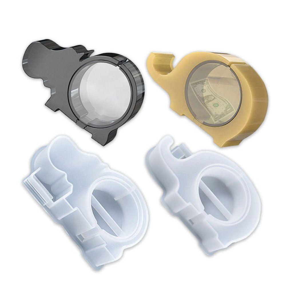 FOREVER Khuôn Silicone Làm Hộp Đựng Tiền Tiết Kiệm Hình Động Vật Đáng Yêu