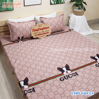 (Giá Hủy Diệt) Ga Gối Poly Cotton M6x2m - M8x2m
