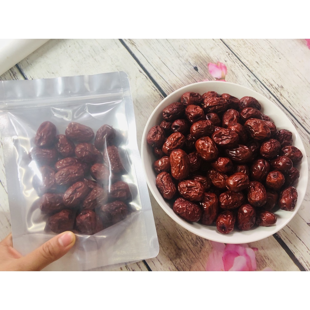 100g táo đỏ loại ngon (dùng nấu sâm, nấu chè..)