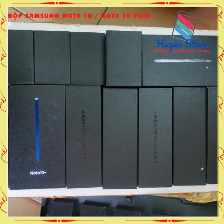 Hộp Samsung galaxy Note10 và Hộp Samsung Note10+ Kèm các phụ kiện chính hãng theo kèm