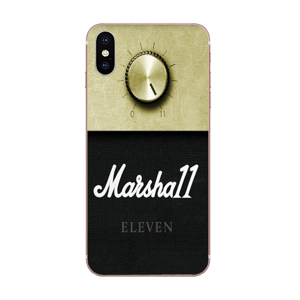 MARSHALL Ốp Điện Thoại Tpu Họa Tiết Trống Guitar Nhiều Màu Độc Đáo Cho Xiaomi Mi 9 A1 Redmi 3s 4a 4x 5 6a Note 4 5 7 Plus