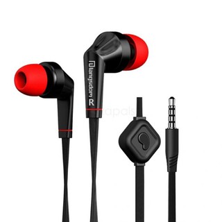 Tai nghe nhét tai Langsdom JD88 jack 3.5mm Đen cho Smartphone - Hàng nhập khẩu
