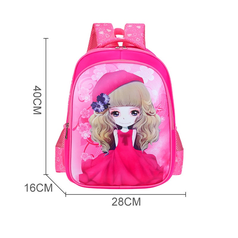 [ Xả Kho - Size 40] Balo học sinh tiểu học , cặp xách trẻ em cấp 1 cho bé gái bé trai , ba lô chống nước - chống nóng