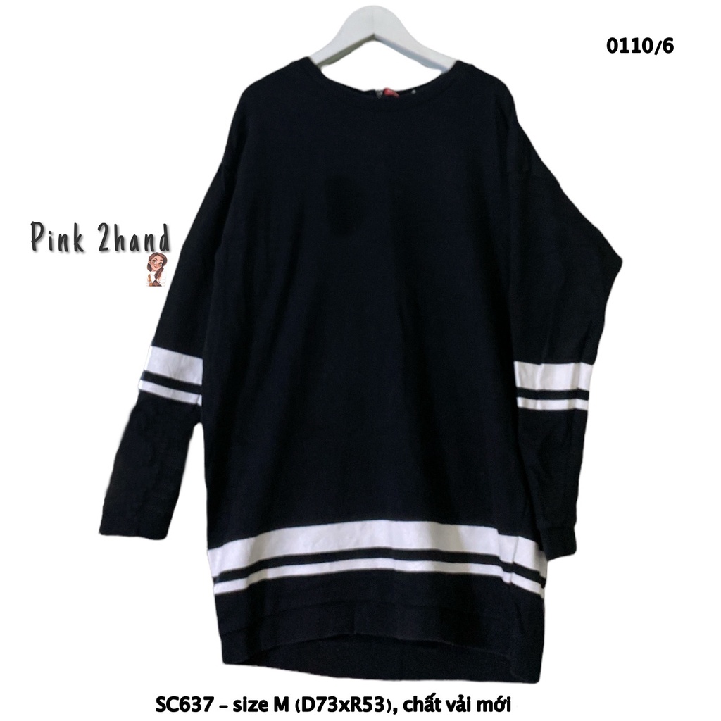 Áo Sweater nữ, nam 2hand, chất dày, size XL/XXL - 1112-2