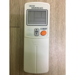 Remote máy lạnh Daikin 1 chiều - Điều khiển điều hoà Daikin 1c