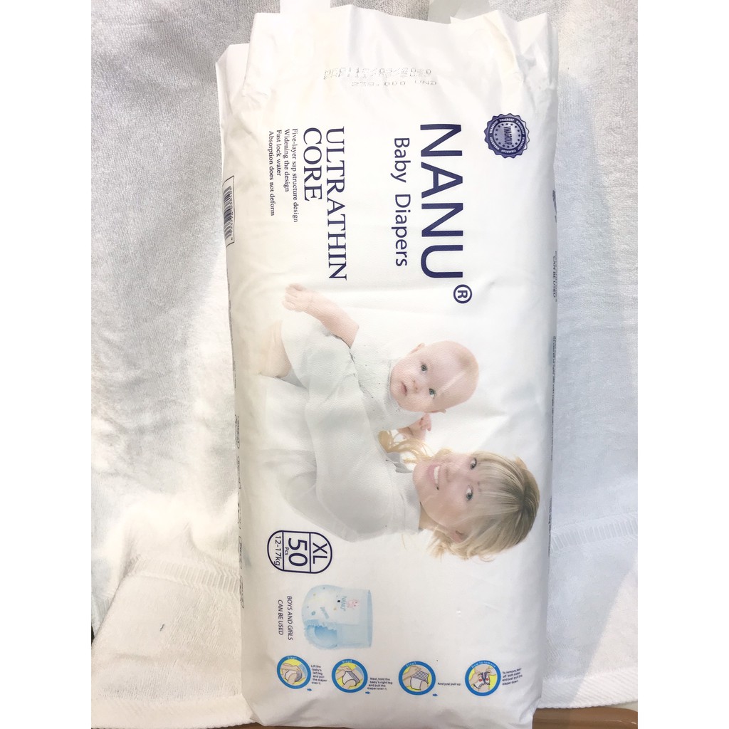 BỈM QUẦN NN cho bé size L 50 miếng ( 9-14kg )