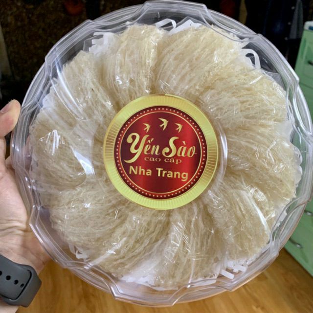 50gr Yến sào Nguyên chất rút lông Nha Trang tặng kèm táo đỏ, đường phèn, hạt chia