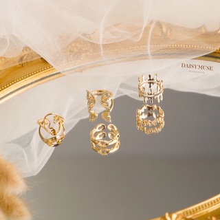 Nhẫn vàng Daisymuse nhiều hình