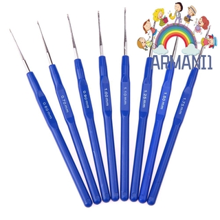 Set 8 kim móc đan len nhiều kích thước chất lượng cao