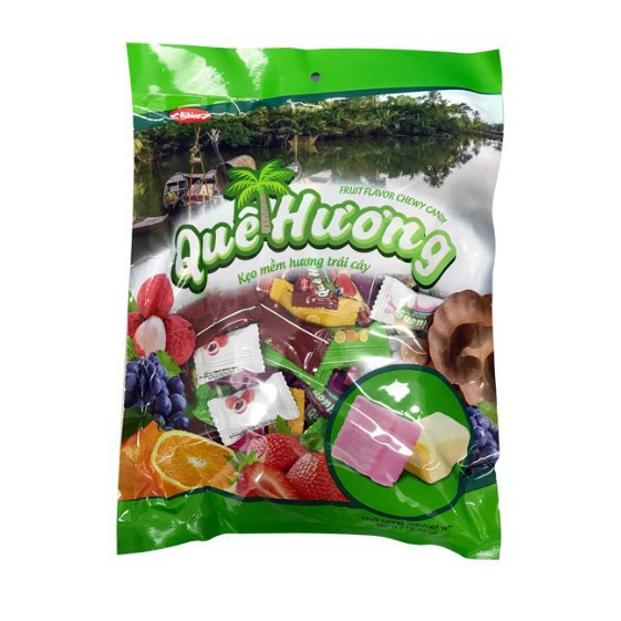 Kẹo Mềm Hương Trái Cây Quê Hương 350g