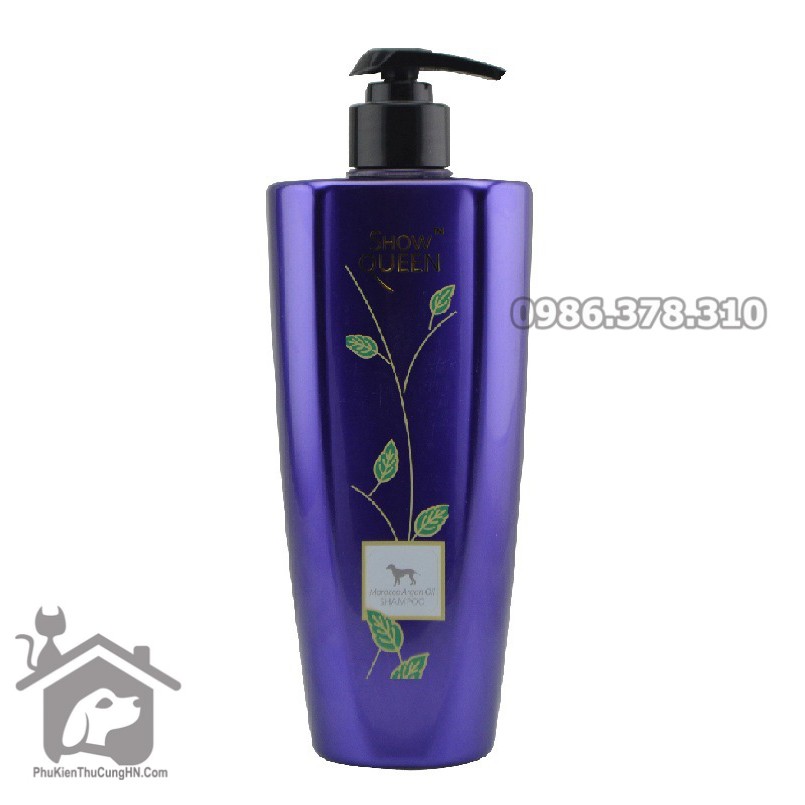 Sữa tắm tinh dầu Show Queen cho chó mèo 500ml - Phụ kiện thú cưng Hà Nội