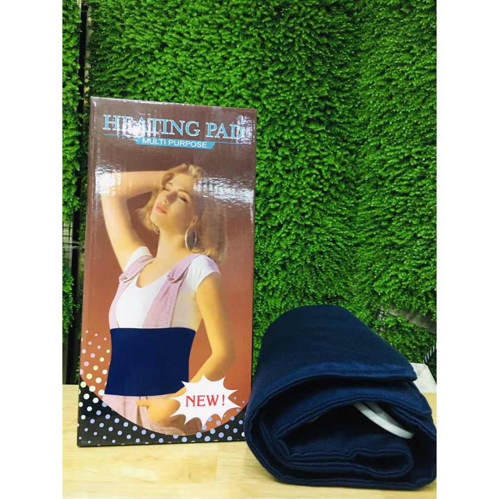 Đai Quấn Nóng Heating Pad Giảm Mỡ Bụng , Đùi , Bắp Tay