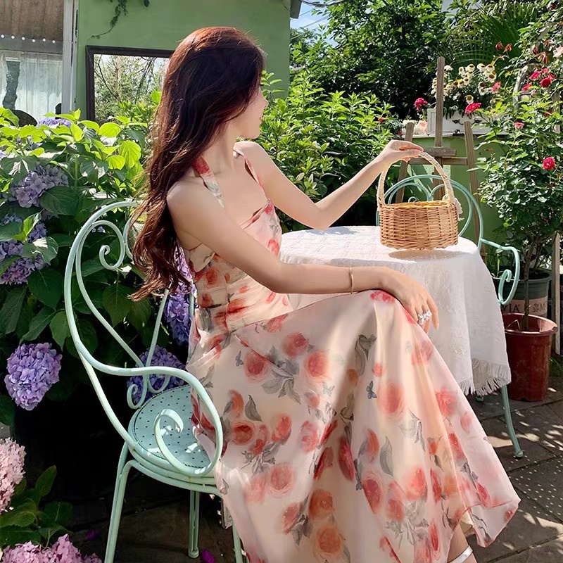 Đầm nữ vintage phong cách Quảng Châu