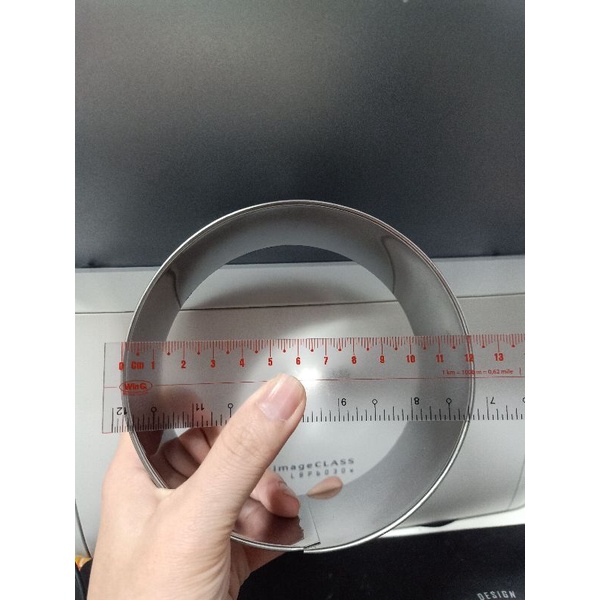 Khuôn Ring Tròn Mousse Inox 6cm ->18cm