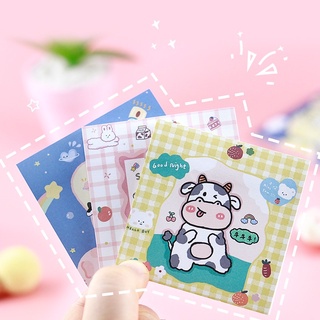 Giấy note hình bò sữa dễ thương 50 tờ