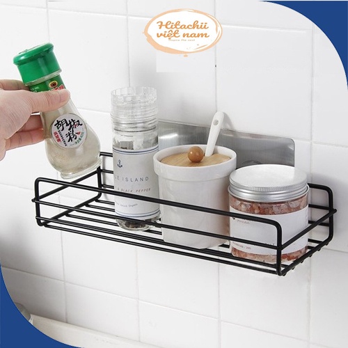 Kệ Góc Thép Không Gỉ Nhà Tắm, Kệ Tam Giác Nhà Bếp Dán Tường Siêu Dính Chịu Lực 10kg