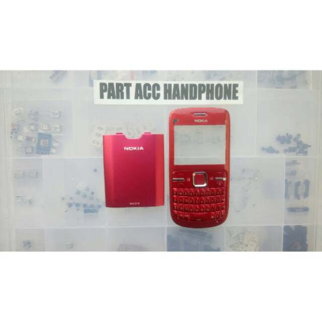 Ốp Lưng Đỏ Cho Nokia c3-00