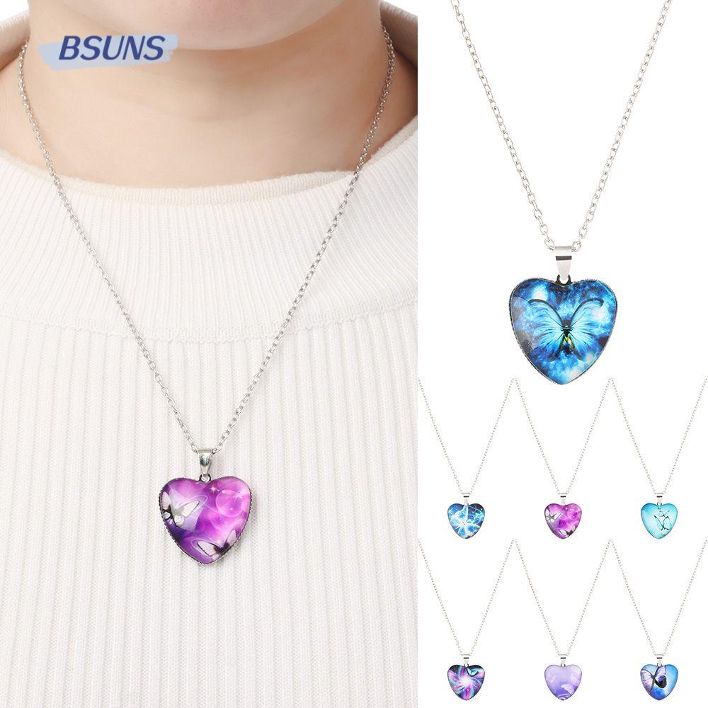 Vòng cổ Mặt Hình Trái Tim/Quả Đào Cho Nữ