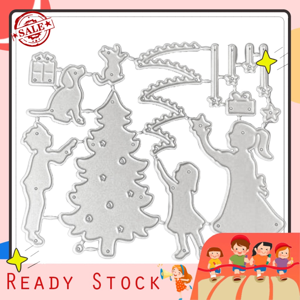 Khuôn cắt giấy chất liệu kim loại tạo khung viền trang trí sổ tay