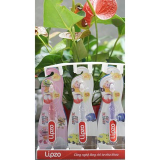 Combo 3 bàn chải đánh răng trẻ em Lipzo
