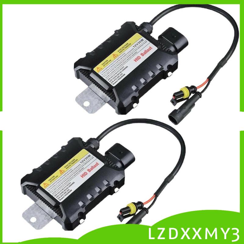 Set 2 Chấn Lưu HID 12V 55W Cho Đèn Xenon H1 H3 H7 H8 9005