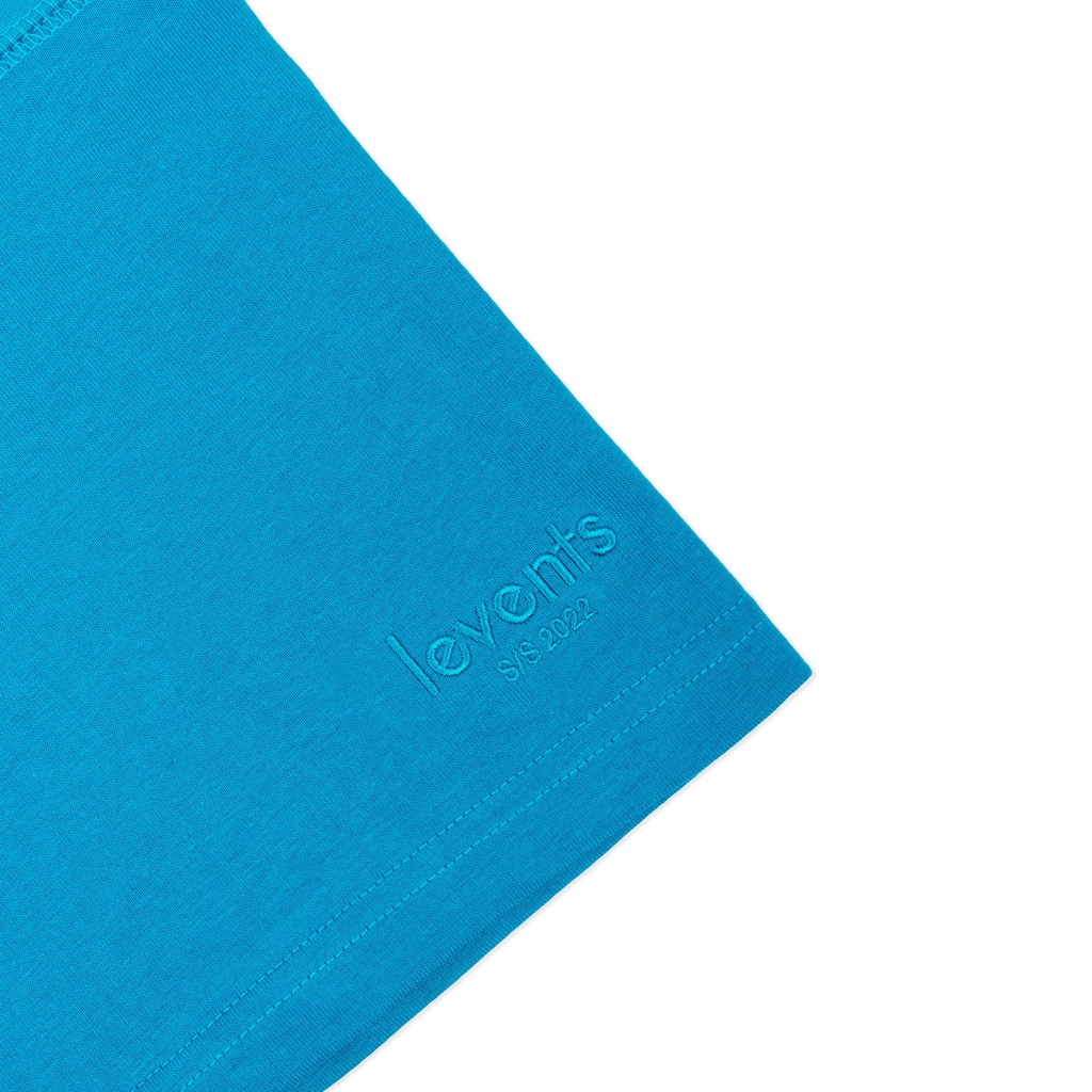 Áo Thun Levents Play Logo/ Blue Turquoise