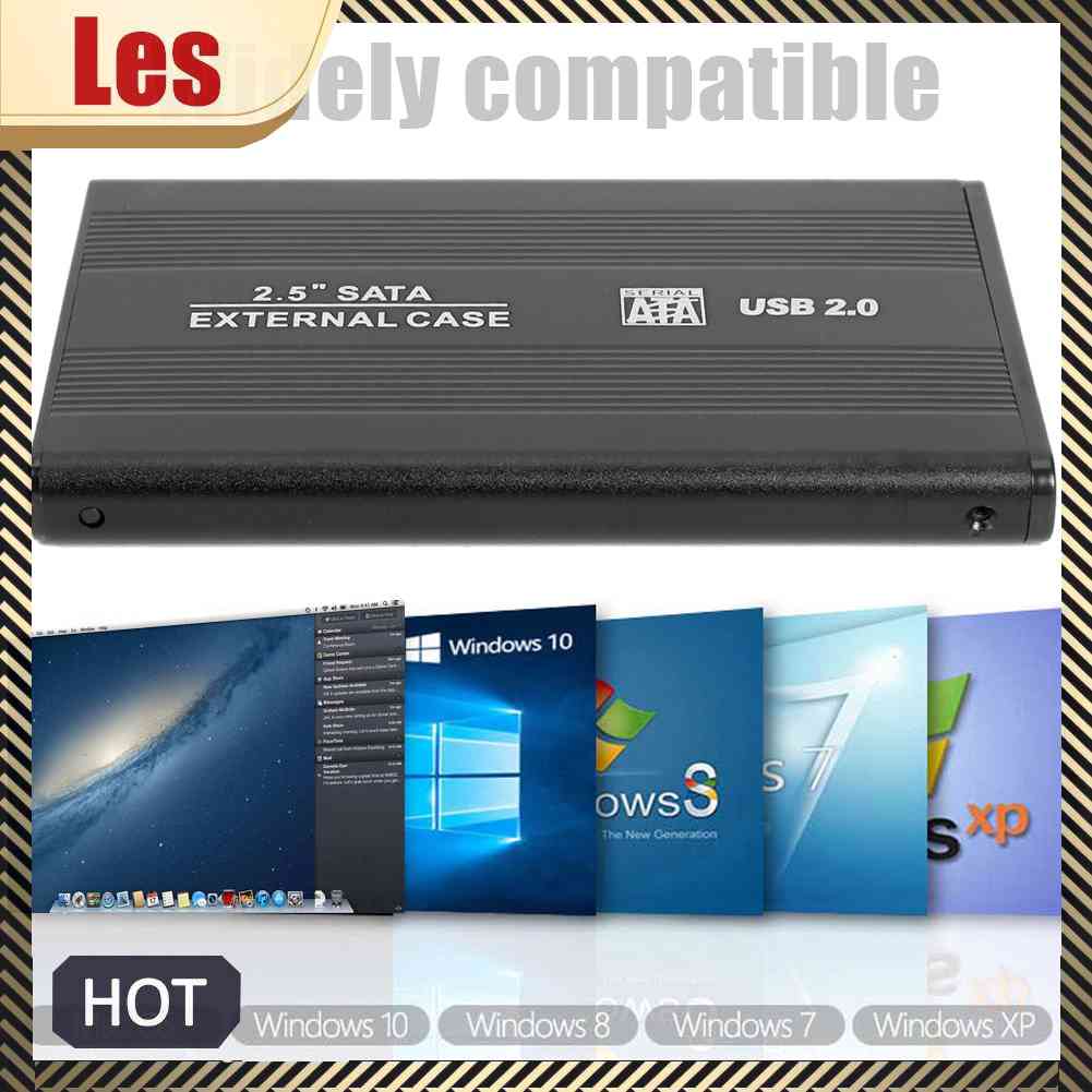 Hộp Đựng Ổ Cứng 2.5 inch USB 2.0 SATA HDD 480Mbps SSD