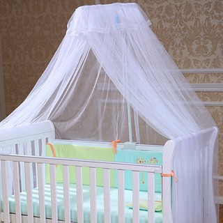 Mùng ( Màn) . Dùng cho cũi e bé, màn tuyn tròn và giá treo inox (loại đẹp)